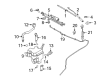 Diagram for Volvo Windshield Washer Hose - 31425851
