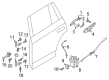 Diagram for Volvo S90 Door Hinge - 31442030