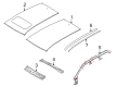 Diagram for Volvo V50 Door Moldings - 39987527