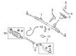 Diagram for Volvo Rack And Pinion - 36001618