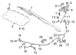 Diagram for Volvo S90 Hood Release Cable - 31651630