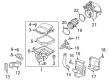 Diagram for Volvo Air Filter Box - 31657530