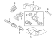 Diagram for Volvo Turn Signal Switch - 31268566