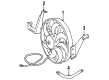 Diagram for Volvo Fan Mounting Bracket - 3540679