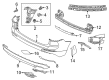 Diagram for Volvo XC60 Bumper Cover - 40002359