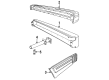 Diagram for Volvo 740 Bumper - 1392923