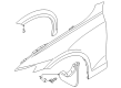 Diagram for Volvo V60 Cross Country Mud Flaps - 32351436