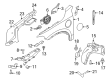 Diagram for Volvo Fender - 31651677