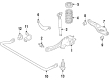 Diagram for Volvo C70 Sway Bars - 30633863