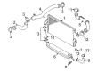 Diagram for Volvo Coolant Reservoir Hose - 30645293
