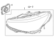 Diagram for Volvo C40 Recharge Headlight - 32293764