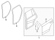 Diagram for Volvo XC90 Door Seal - 32229248
