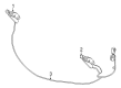 Diagram for Volvo Windshield Washer Nozzle - 31391838