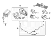 Diagram for Volvo S60 Parking Assist Sensor - 31327711