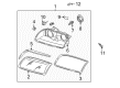 Diagram for Volvo S80 Headlight - 8693554
