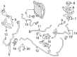 Diagram for Volvo S90 Coolant Reservoir Hose - 32249675