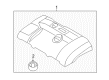 Diagram for Volvo Engine Cover - 31338797