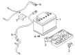 Diagram for Volvo V40 Battery Cable - 30889509