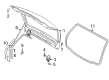 Diagram for Volvo S40 Liftgate Lift Support - 30803472