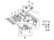 Diagram for Volvo C70 Speed Sensor - 9148788