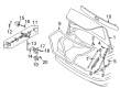 Diagram for Volvo Trunk Lock Cylinder - 30899812