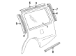 Diagram for Volvo 760 Door Moldings - 3536507