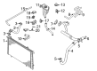 Diagram for Volvo S40 Coolant Reservoir Hose - 30741660