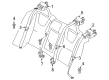 Diagram for Volvo S60 Seat Belt - 39822961