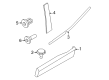 Diagram for Volvo EX30 Door Moldings - 80000518