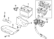 Diagram for Volvo EX90 Battery Hold Downs - 30746810
