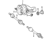 Diagram for Volvo CV Joint Companion Flange - 8675236
