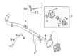 Diagram for Volvo Coolant Pipe Seal - 8670174