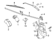 Diagram for Volvo S40 Wiper Motor - 30874367