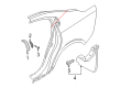Diagram for Volvo S60 Mud Flaps - 32351435