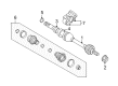 Diagram for Volvo S70 Axle Shaft - 8251509