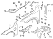 Diagram for Volvo Fender - 32277124