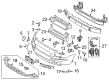 Diagram for Volvo C70 Bumper Cover - 39860899