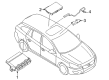 Diagram for Volvo Key Fob - 31419132