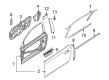 Diagram for Volvo C30 Door Seal - 31335001