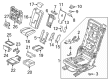 Diagram for Volvo EX90 Cup Holder - 32403147