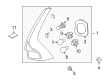 Diagram for Volvo XC60 Light Socket - 30763164