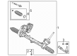 Diagram for Volvo EX90 Power Steering Cylinder Boot Kit - 32315808