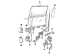 Diagram for Volvo 740 Window Regulator - 3503522