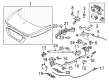 Diagram for Volvo Door Latch Assembly - 30784739