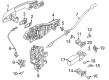 Diagram for Volvo Door Latch Assembly - 80000595