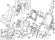 Diagram for Volvo S60 Cross Country Seat Cushion - 31467289