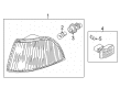 Diagram for Volvo S40 Light Socket - 30859501