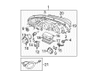 Diagram for Volvo Headlight Bulb - 989833