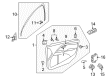 Diagram for Volvo Power Window Switch - 31295114