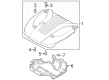 Diagram for Volvo Valve Cover - 32411015